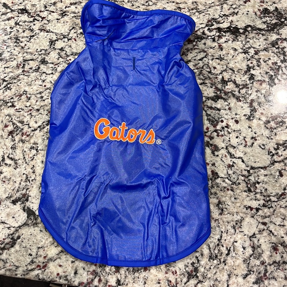 Florida Gators All Star Dogs Reversible Jacket size small 18-24” girth NWT